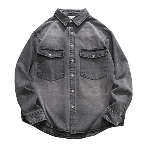 Chemise en jean homme style vintage pour structurer la silhouette au quotidien