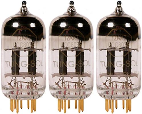 Tung-Sol Gold 12AX7 / ECC803S, Matched Trio