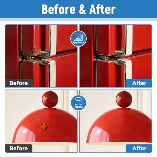 Image of Red Touch Up Paint High-Gloss Apple Red Multi Surface Acrylic Touch Up Paint Pen Scratch Repair for Metal,Wall,Cabinets,Appliances,Wood,Door,Furniture,Enamel 1.5 Fl Oz
