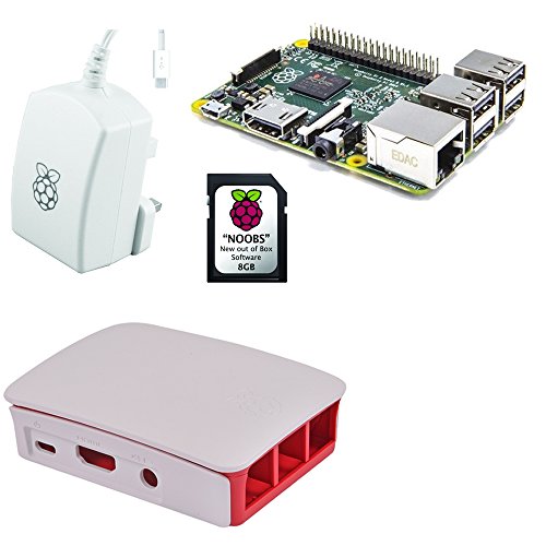 Preisvergleich Produktbild Raspberry Mini - Mini-Computer, rot und weiß Rot / Weiß