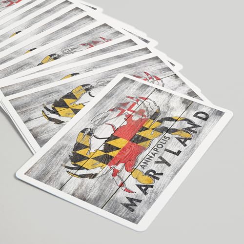 Lantern Press Annapolis Maryland, Naipes Poker 52 miniatura 5