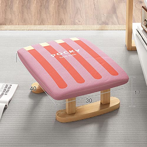 Repose-pieds pour salon en lin compact pour optimiser les petits espaces