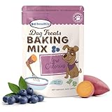 BoneItUp Dog Treats Mixes for Baking – Low Calorie Dog Treat Baking Mix with Nutrient-Rich Ingredients – Easy to Bake Puppy Cake Mix – 10 oz Pack for All Age Groups