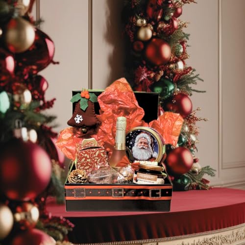 Cesta de Natal G&O Clássico Noel Para Mulher Homem Chefe Cliente Parceiros