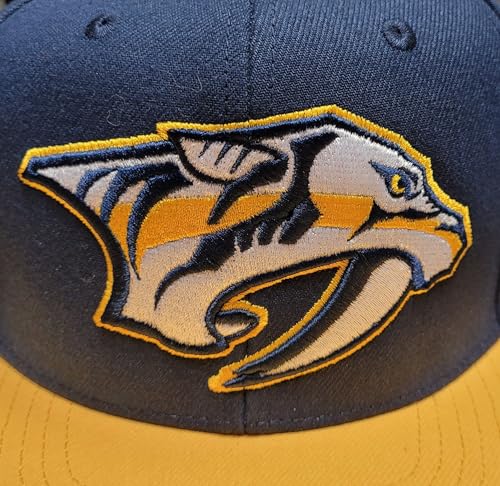 Mitchell & Ness Nashville Predators Snapback Navy/Gold miniatura 5