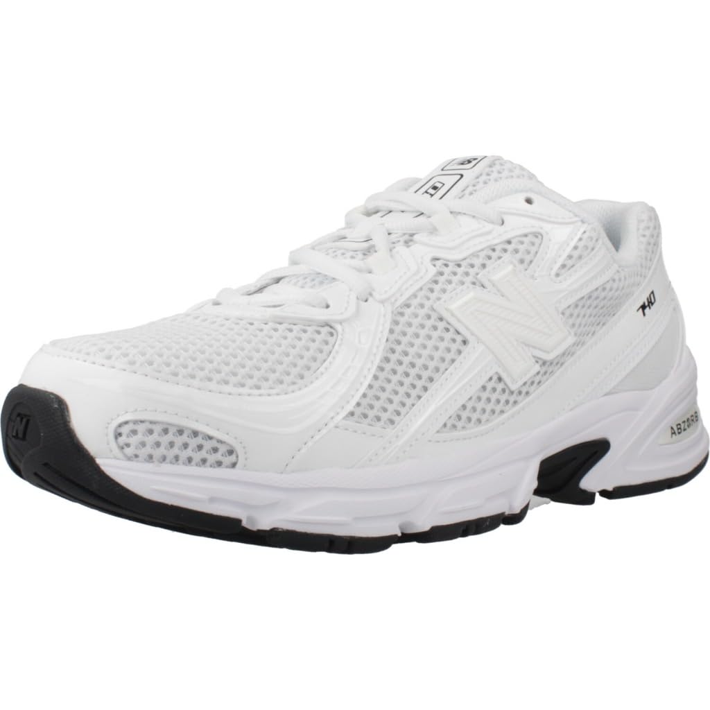 New Balance Białe trampki 740 białe z czarnym