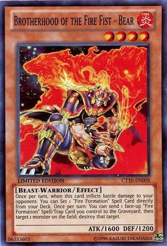 Amazon.com: YU-GI-OH! - Brotherhood of The Fire Fist - Bear (CT10