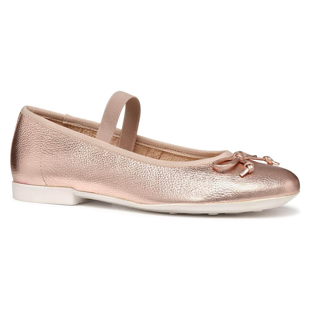 Geox Mädchen Jr Plie' D Ballet Flat, Old Rose, 38 EU