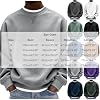 Sudadera para hombre 2026, manga larga, cuello redondo, ligera, para gimnasio 6
