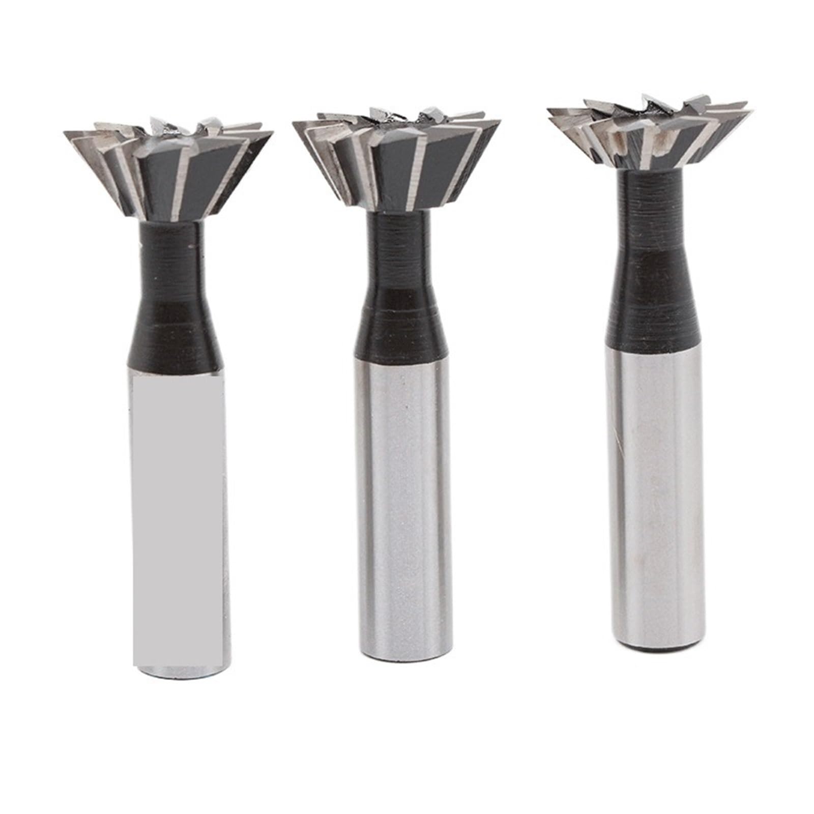 1 Uds. Fresado de Cola de Milano 45 60 Grados Broca rebajadora de CNC vástago Recto Fresa de Extremo HSS(8x60Degrees)