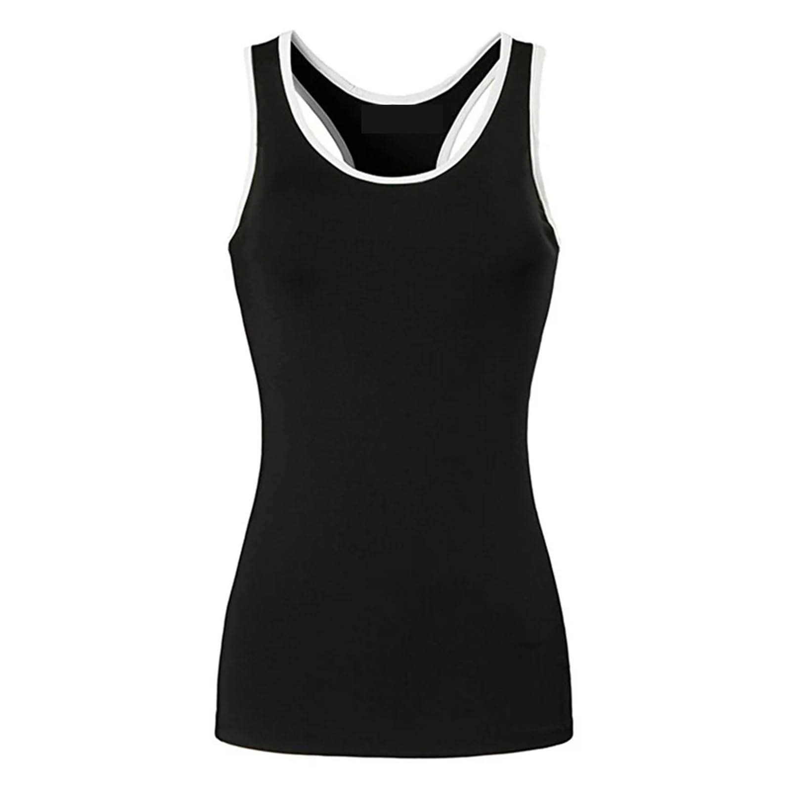 Canotte da Allenamento da Donna Canottiere Slim Fit da Donna ad Asciugatura Rapida, Canotte Senza Maniche(1,M)
