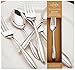 Lenox Sculpt 65-Piece Flatware Set, Metallic