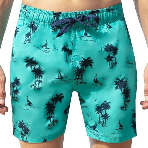 Image of Kanu Surf Men's Big Viper Extended Size Stripe Swim Trunk