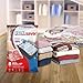 Spacesaver Roll Up Vacuum Storage Bags for Jackets, Suits, Dresses & Clothes – Sealed Compression Bags with Hand Pump – Space Saver Bags for Moving, Travel & Organization - Pack of 8