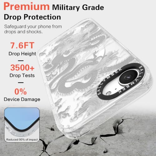 Coque iPhone 17e antichoc transparente MagSafe évite les rayures