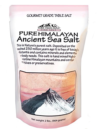 Pure Pink Himalayan Ancient Sea Salt 2 lb. Resealable Bag - Gourmet Grade - Fine Grain image 5