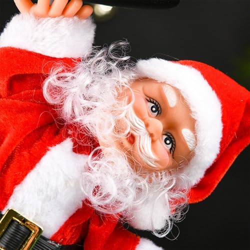 Statue de Père Noël dansant pour égayer une décoration de Noël terne - 7