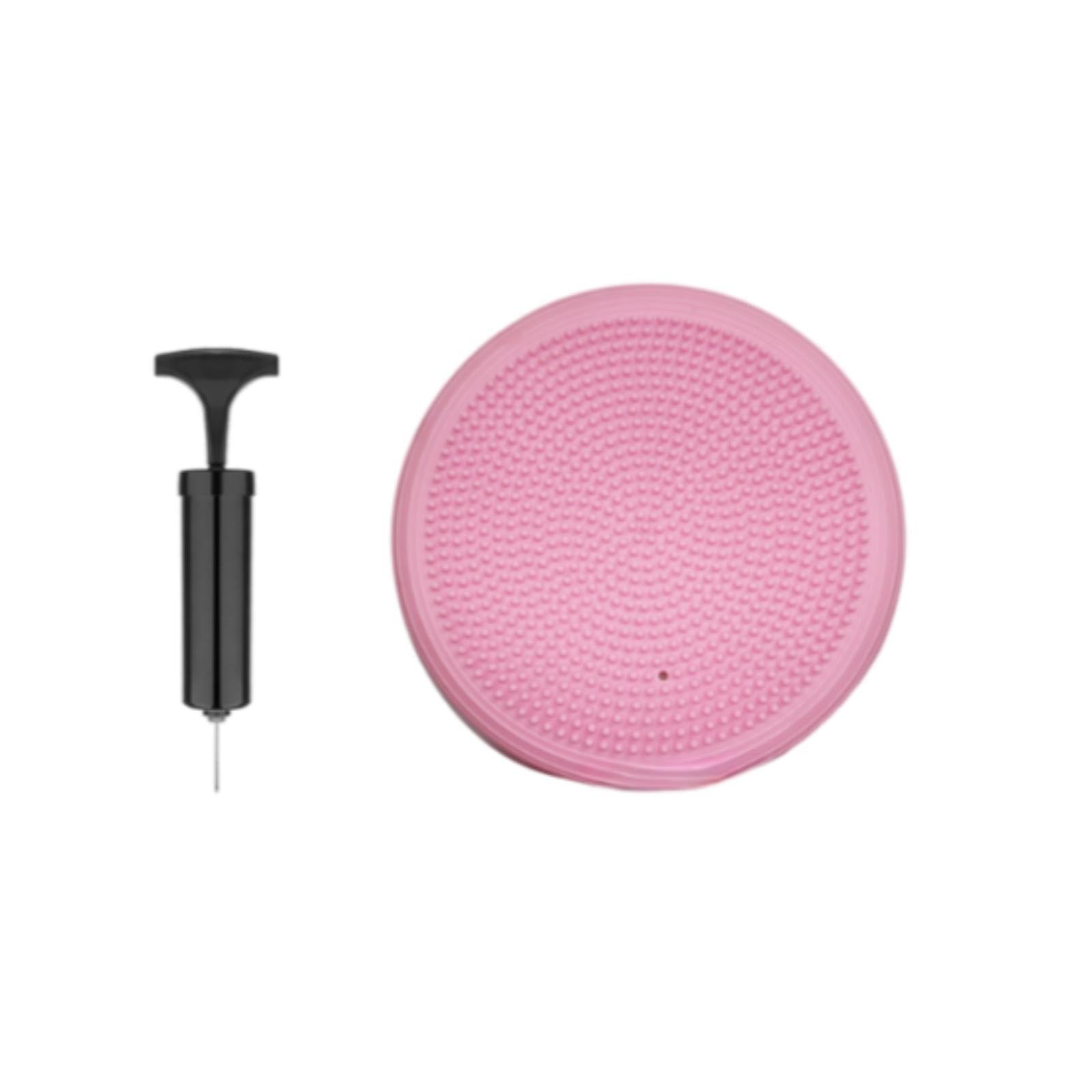 Disco Sensorial Tapete de Equilibrio Cojín Inflable de Estabilidad PVC Grueso Doble Textura Adecuado para Aula Adultos Niños