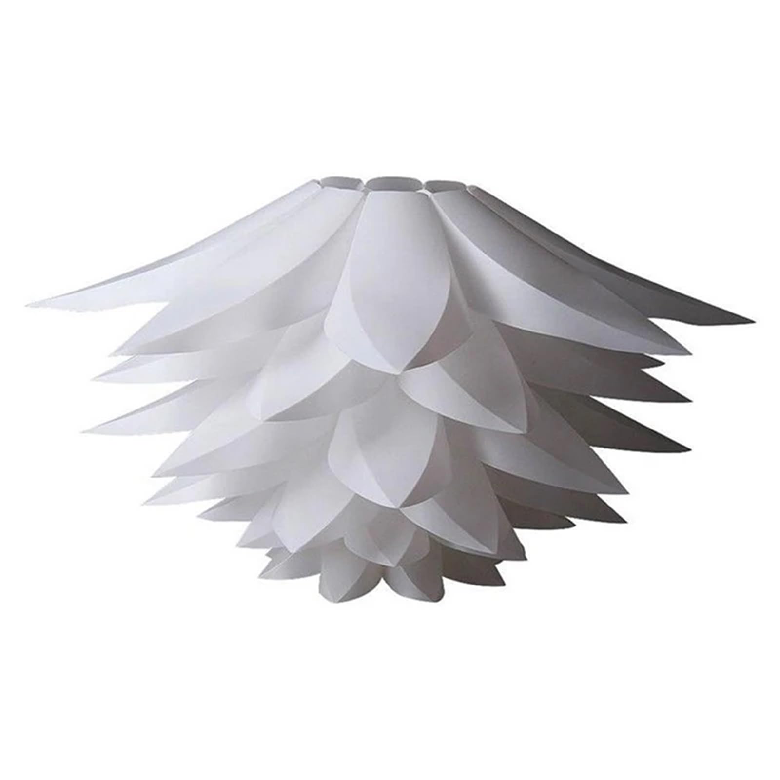 Light Shade 50 Cm Lotus Chandelier Pendant Lampshade DIY Puzzle Lights Modern for Light Ceiling Decor Indoor(White)