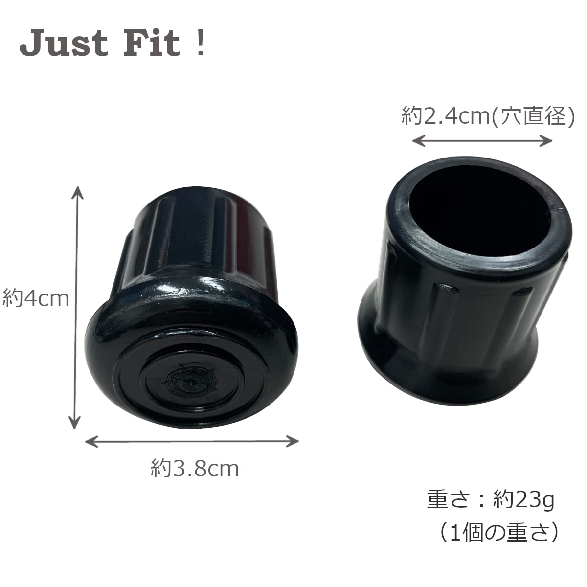 Amazon.co.jp: メロウストア ゴムキャップ 2個セット 24mm カーミット