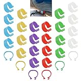 Breites Einsatzspektrum: fußringe vögel Geeignet für alle Geflügel und Vögel wie Hühner, Enten, Gänse, Gitter, Krähen, Papageien usw. Es kann auch zur Unterscheidung von Pflanzen verwendet werden.