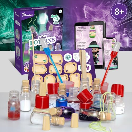 Mini potions magiques d'halloween