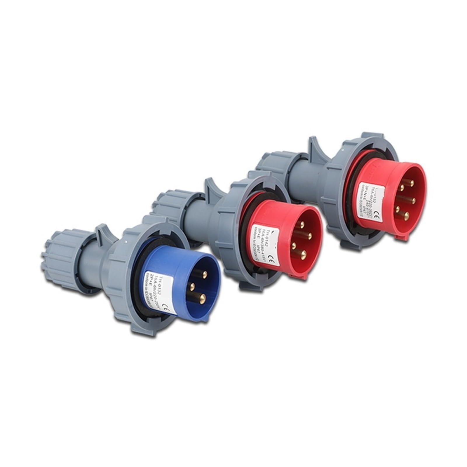 Wodoodporne złącze przemysłowe Sprzęgło Lotnictwa 5 Pył pyłoszczelne(32A*5coreindustrialplug220V-415V)