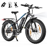 𝟒𝟖𝐕 𝟕𝟐𝟎 𝐖𝐡 𝐁𝐚𝐭𝐭𝐞𝐫𝐲 𝐟𝐨𝐫 𝟏𝟐𝟎𝐊𝐌 𝐑𝐚𝐧𝐠𝐞: Power your journeys with the Varun electric bike, equipped with a 𝟒𝟖𝐕 𝟏𝟓𝐀𝐡 (720 Wh) battery that delivers up to 𝟏𝟐𝟎𝐊𝐌 (𝟕𝟓𝐌𝐢𝐥𝐞𝐬）of range. 𝐁𝐌𝐒 Protection, 𝐈𝐏𝟔𝟓 𝐰𝐚𝐭𝐞𝐫𝐩𝐫𝐨𝐨𝐟 design and key-locked anti-theft features all...