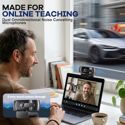 4K Web Camera with Microphone