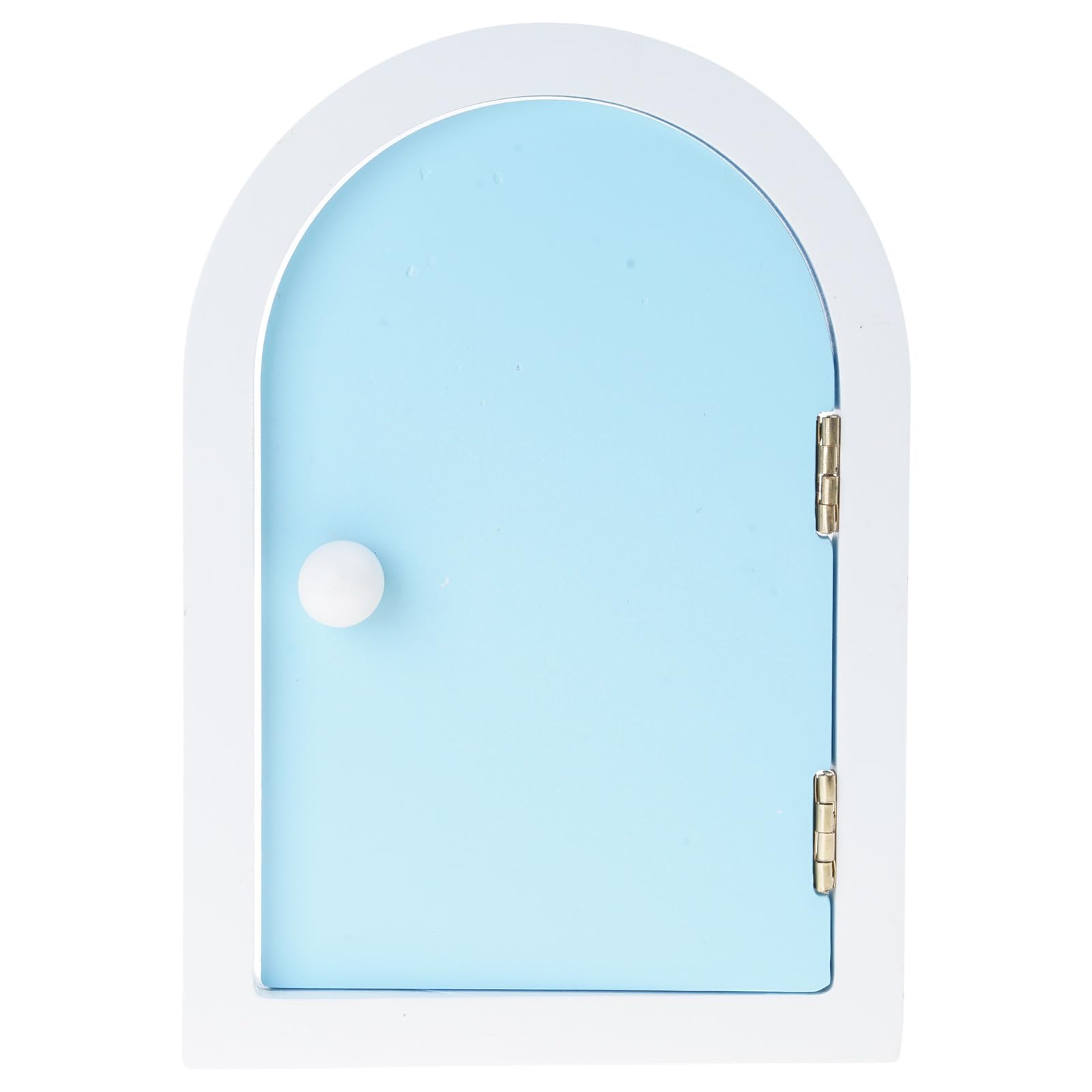Hredyqw Magically Door Shape Wood Outlet Coverplate Artisanal Child and Pet Protective Light Switches Guard Light Switches Coverplate