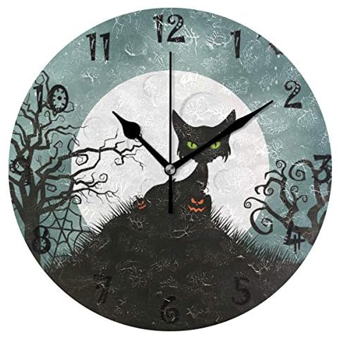 Horloge murale LDIYEU Halloween Cover