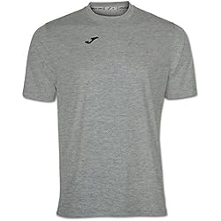 Tienda Ropa De Trabajo Tallas Grandes Joma Combi - Camiseta de Manga Corta, Hombre, Gris (Melange claro), XL
