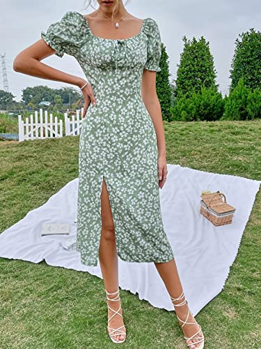Leriya Fashion green rayon dress – image 5