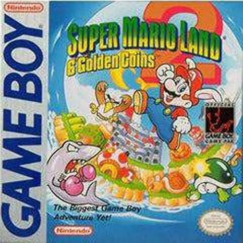 Super Mario Land 2 - Nintendo Cover