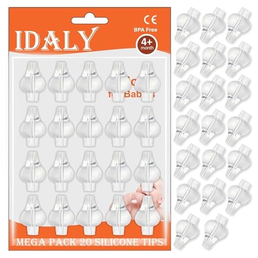 Paquete De 10 Adaptador Silicona Jeringa Lavado Nasal Bebe - 10 Puntas De Silicona Para Jeringa - Boquilla De Repuesto Para Silicona Jeringa - Los Tipos De Jeringas Nasales Estándar - De Los 4 Meses.