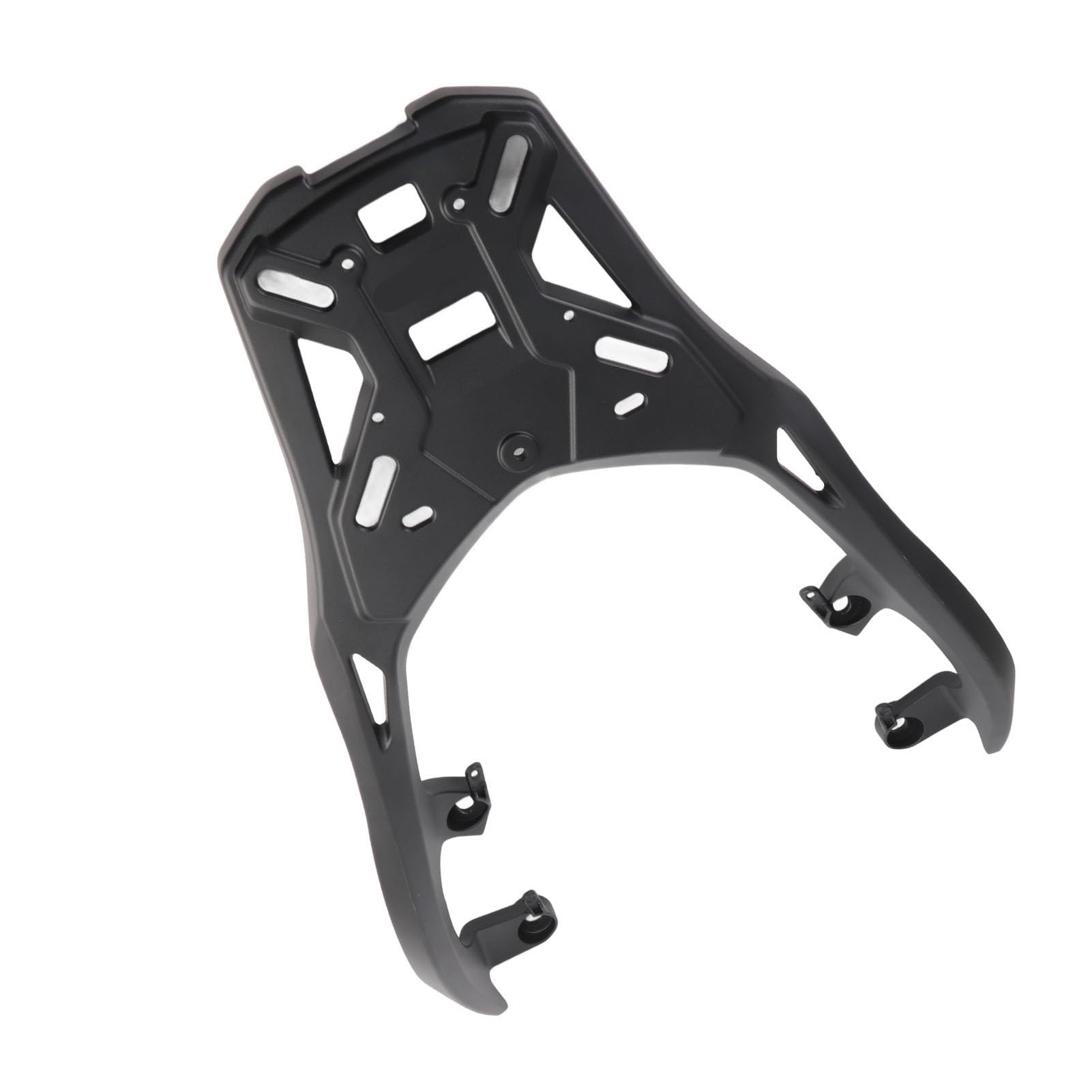 Xmax 125 250 300 Portaequipajes Trasero 2017-2024 Portaequipajes de Aleación de Aluminio para Motocicletas, Acabado Negro Mate, Estante de Almacenamiento Resistente