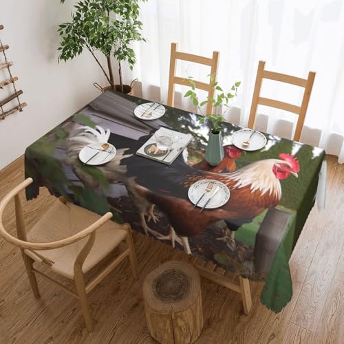 Nappe rectangulaire anti-tache lavable pour protéger la table des déversements