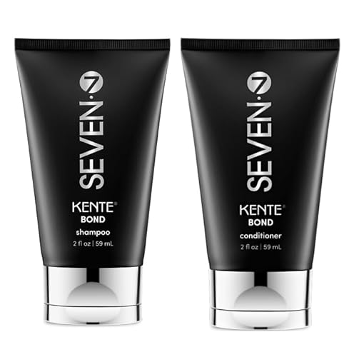 SEVEN Kente Bond Shampoo & Conditioner Travel Bundle