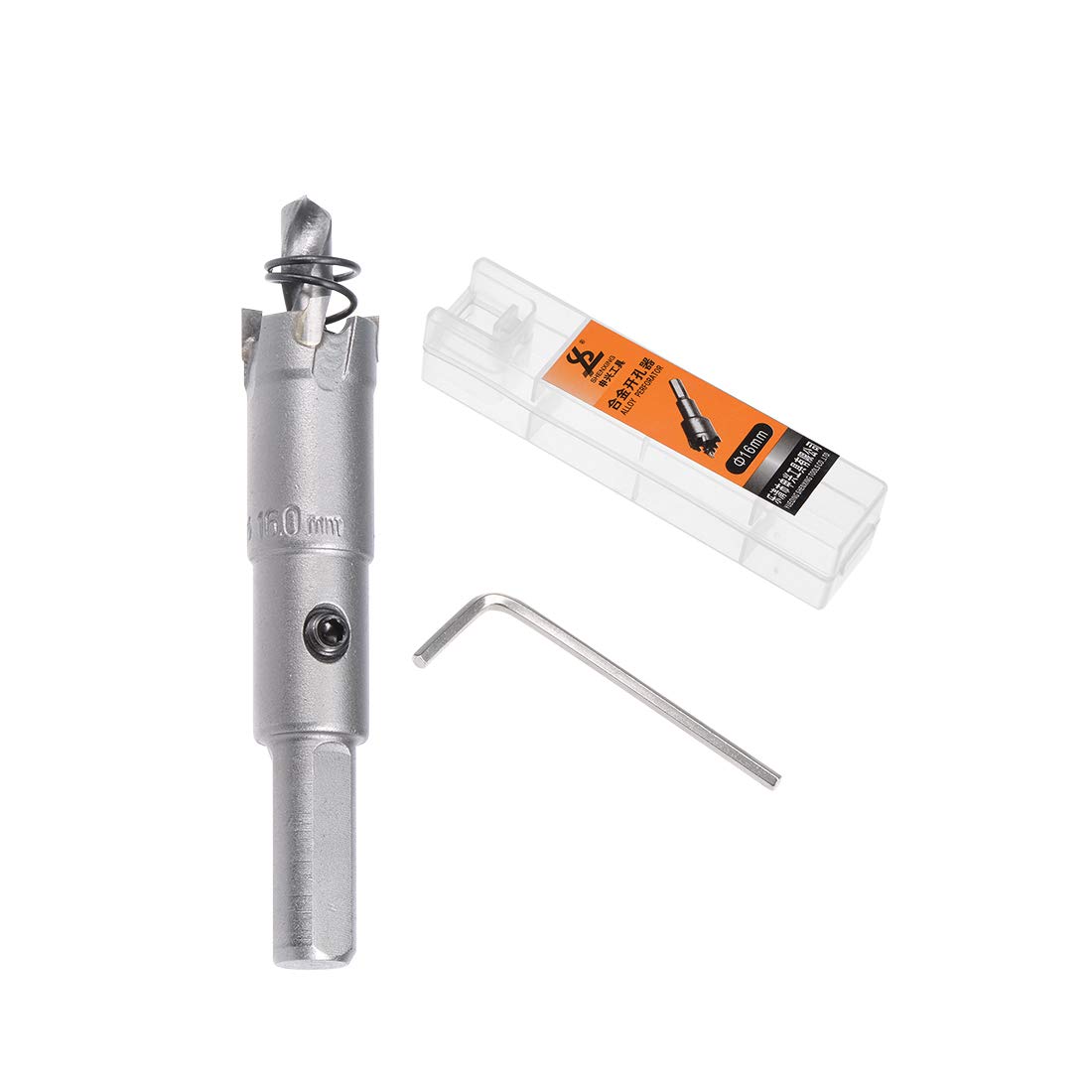 Sourcingmap 16mm Carbide Hole Cutter, Hole Saws for 0.5mm-3mm Stainless Steel 5mm Metal Sheet - Image 3