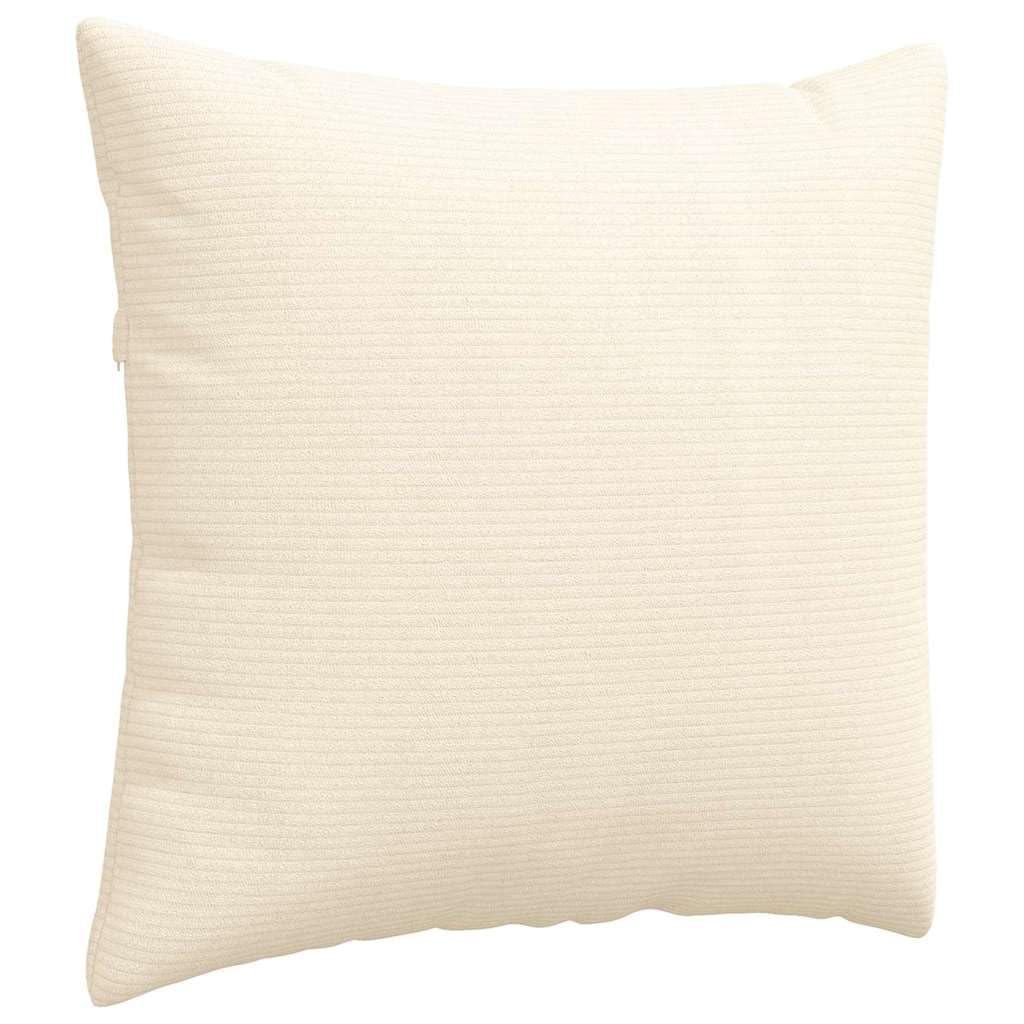 Weiche Cordkissen für Sofa 2 Stück mit samtiger Textur und modernem Design als Elegante Sofakissen und plüschige Sofakissen samtige Dekokissen