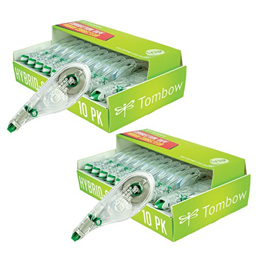 Tombow Mono Hybrid Correction Tape, 20-Pack