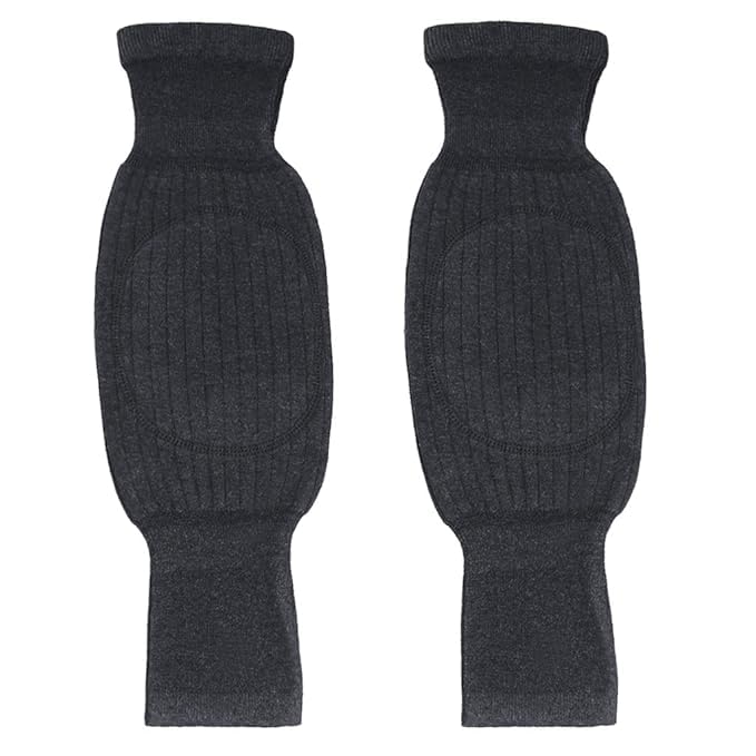 WKLOUYHE Knee Warmers Leg Warmers Men Women Thicken Lengthen Knee Pads Brace Support Knee Protector Winter Knee Brace Pad Leggings Support_Free Size,Pack Of 01
