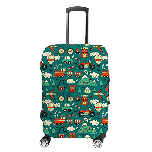 Housse de valise de voyage lavable pour éviter les rayures et salissures en soute