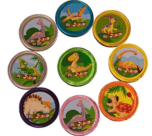 Chocolade dinosaurus munten (15 stuks) - Image 3