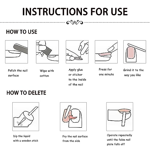 24 Pcs Almond Press On Nails Medium French Tips Fake Nails Purple Glossy Acrylic False Nails White Flame Pattern And Multicolour Glitter Design Sticke On Artificial Nails For Women And Girl #TOP6