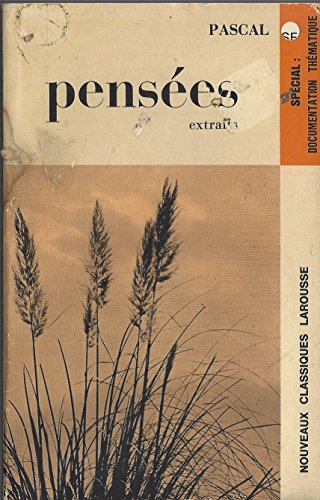 Pensees de pascal                                                                             010397
