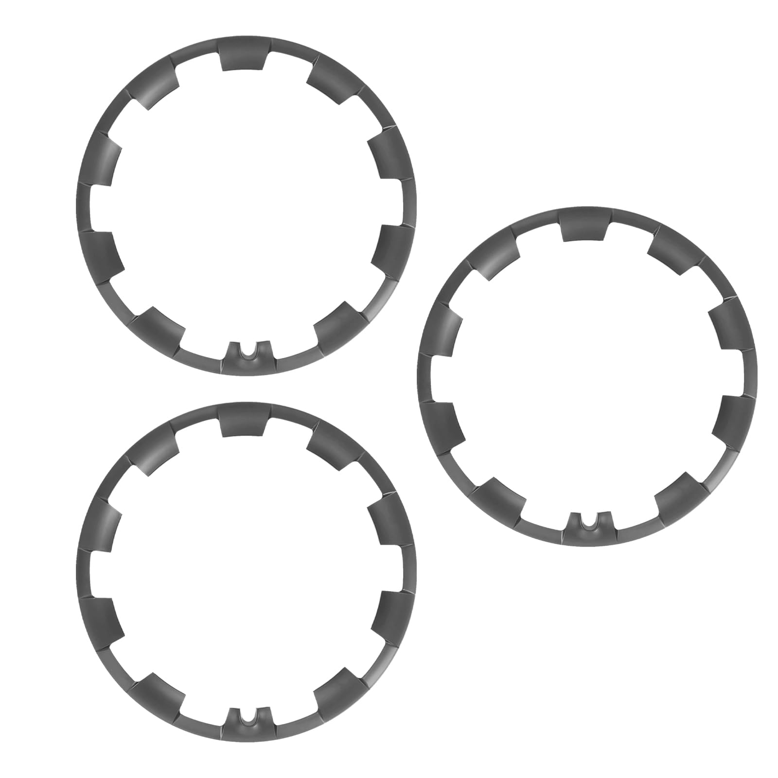 3PCS Rim Protectors for Tesla Model Y (2020-2024) 20 Inches Wheel Rim Protector, ABS Rims Hubcaps Protection Accessories