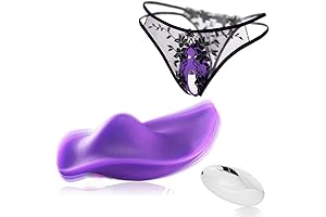 Wireless Remote Wearable Mini Massager Pads for Sensuous Stimulation