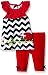 Nannette Baby Girls' 2 Piece Sleeveless Ruffled Collar Playwear Set