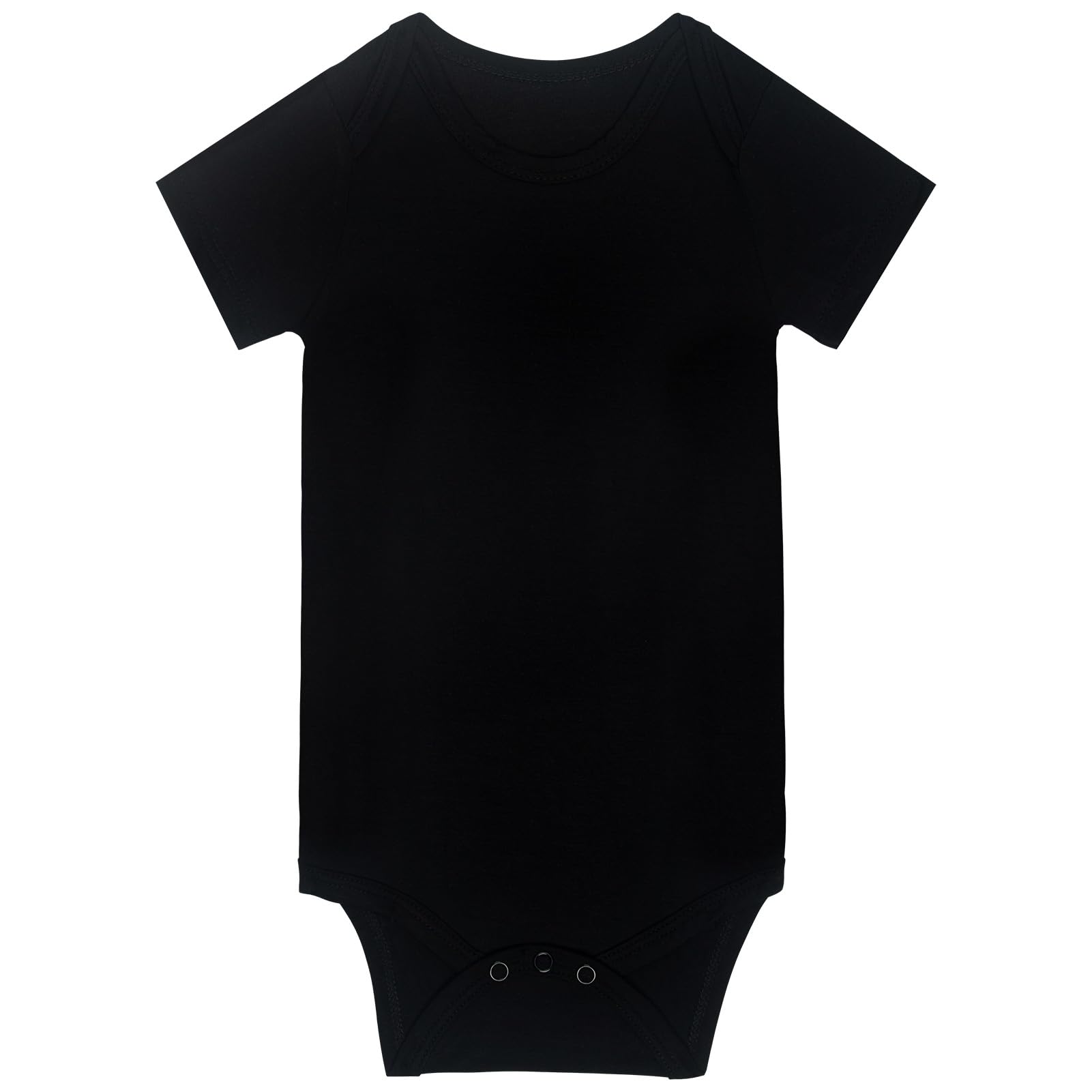 GaiibbtBaby Short Sleeve Bodysuits Summer Newborn Infant Boys Girls Rompers 0-24 Months